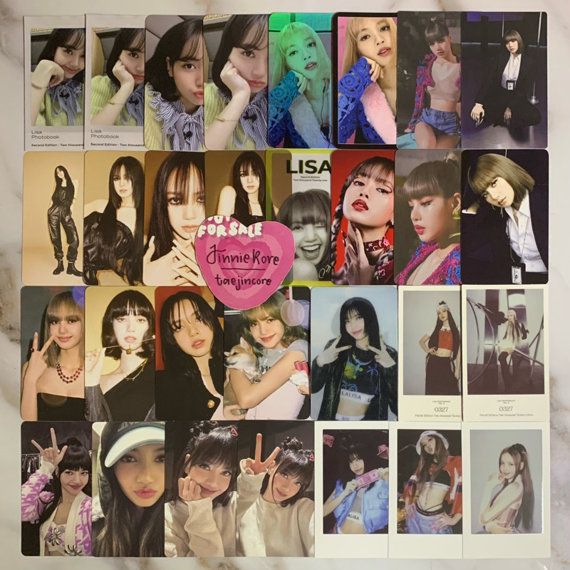 Jual BLACKPINK LISA VARIOUS OFFICIAL PHOTOCARD 0327 PHOTOBOOK VOL