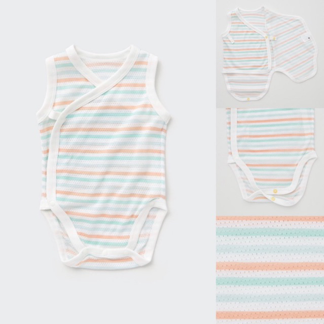 Jual Uniqlo Inner Bodysuit (Stripee) | Shopee Indonesia
