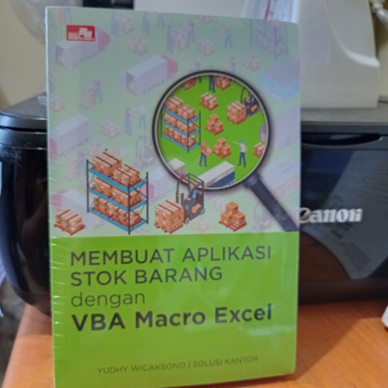 Jual Buku Membuat Aplikasi Stok Barang Dengan Vba Macro Excel Yudhy Shopee Indonesia 0265