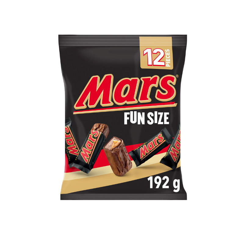Jual Mars Chocolate Fun Size Share Bag 12 pieces | 192g | Shopee Indonesia