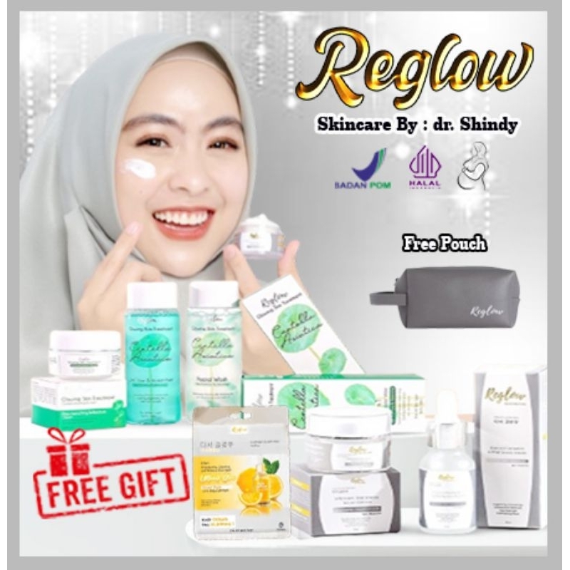 Jual Reglow Skincare Original Paket Perawatan Wajah Glowing Skincare Dr ...