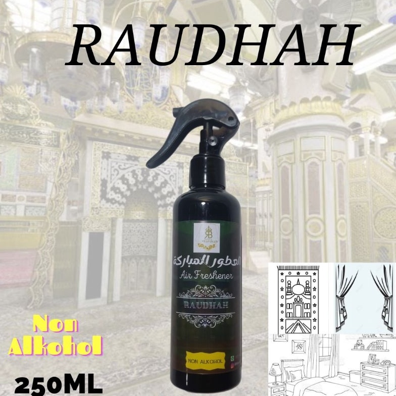 Jual MALL Raudhah nabawi Pengharum Ruangan Air freshener NON ALKOHOL ...