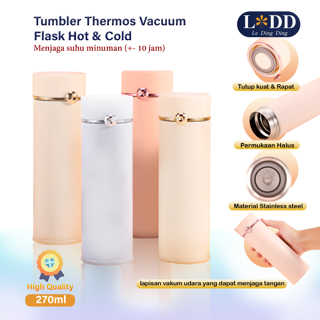 Jual B Ldd Termos Botol Minum Tahan Panas Dingin Polos Tumbler Thermos Vacuum Flask Hot Dan