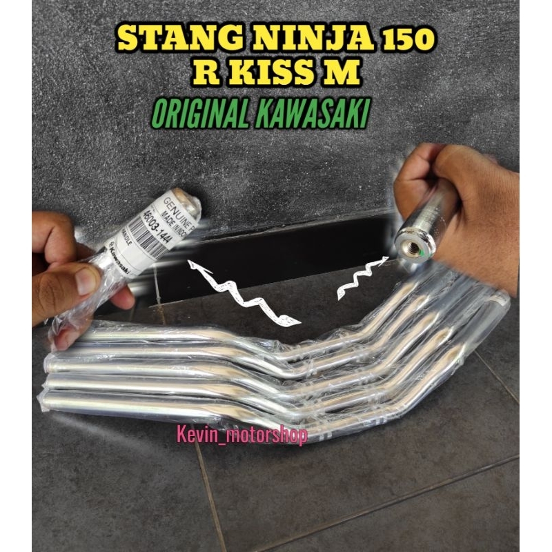 Jual stang Ninja 150 r lama kiss & M original kawasaki | Shopee Indonesia