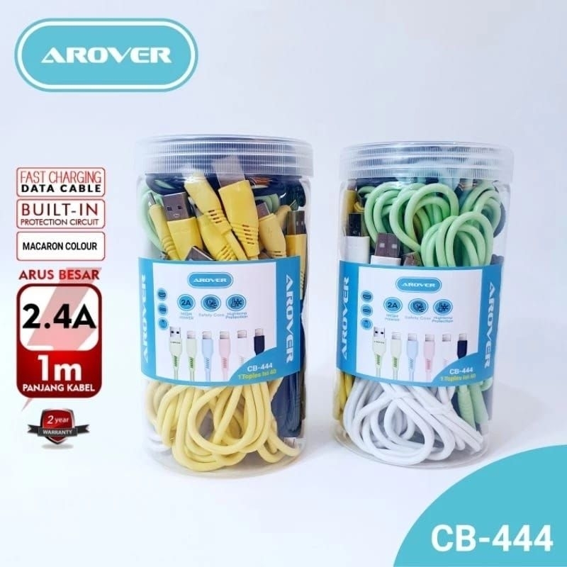 Jual Kabel Data Toples Macaron Micro Usb Type C Toples Isi Pcs Shopee Indonesia