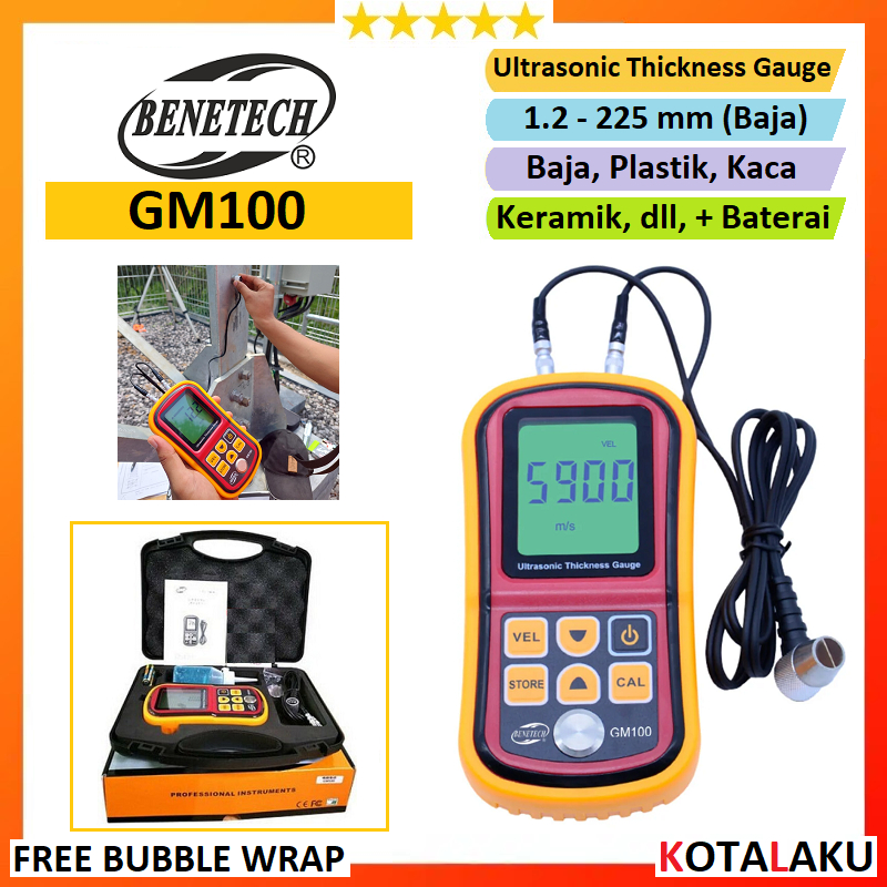 Jual Ultrasonic Thickness Gauge Pengukur Ketebalan Material