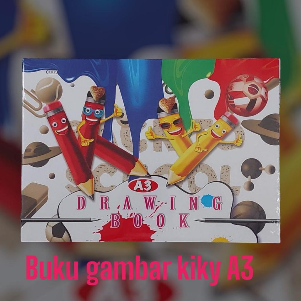 Jual BUKU GAMBAR KIKY A3 | Shopee Indonesia