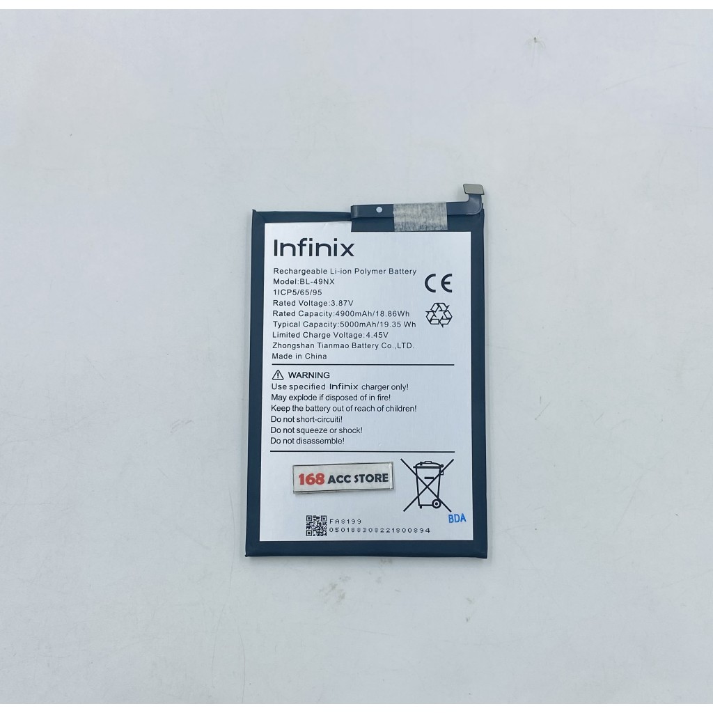 Jual BATERAI INFINIX HOT PLAY HOT 10 PLAY BATERAI INFINIX X680