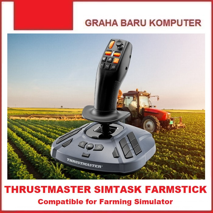 Jual Thrustmaster Simtask Farmstick Joystick Farming Simulator | Shopee ...