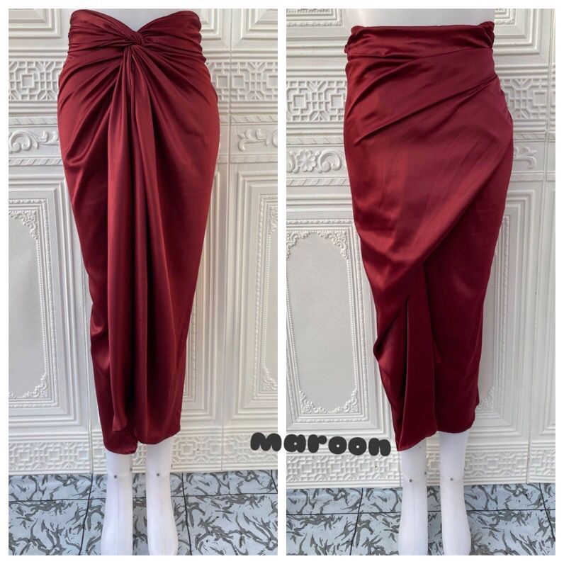 Jual Rok Lilit Batik FREE RING Rok Wisuda Rok Serut Bawahan Kebaya Kain ...