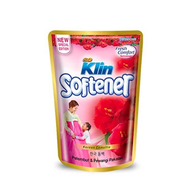 Jual So Klin Softener Korean Camellia 1800 ml | Shopee Indonesia