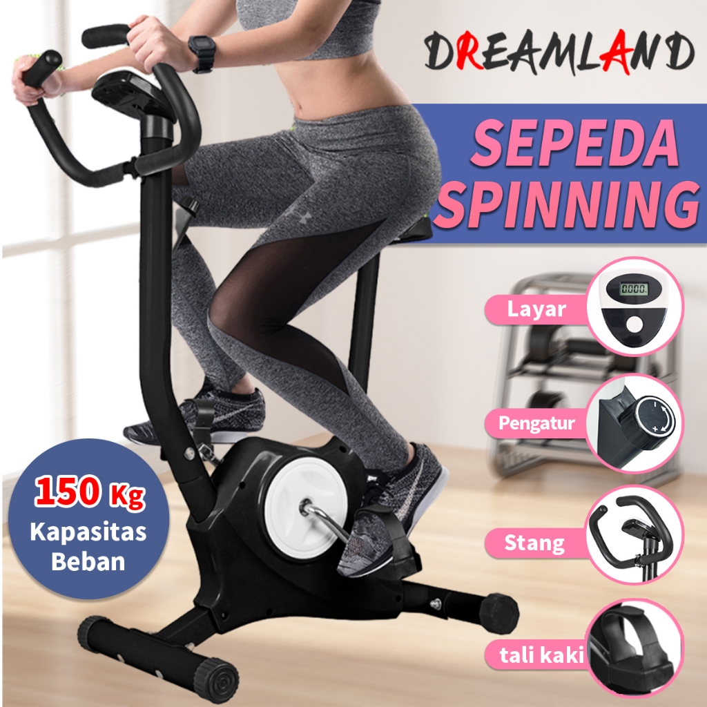 Jual Sepeda Statis Spin Bike Alat Fitness Spinning Bike Sepeda Statis Shopee Indonesia