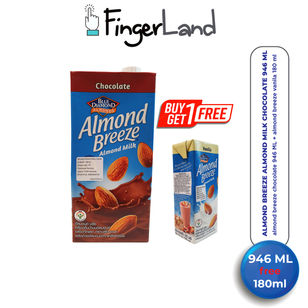 Jual ALMOND BREEZE Almond Milk Chocolate 946 ml Susu Almond Rasa
