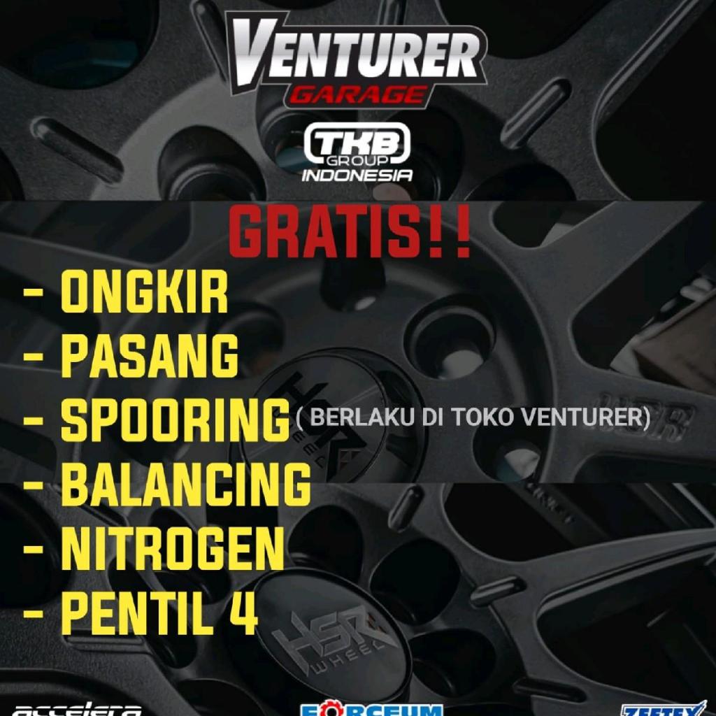 Jual Velg HSR SPEEDSTER R15 pcd 4x114,3 Pelek Mobil Racing Ring 15 ...