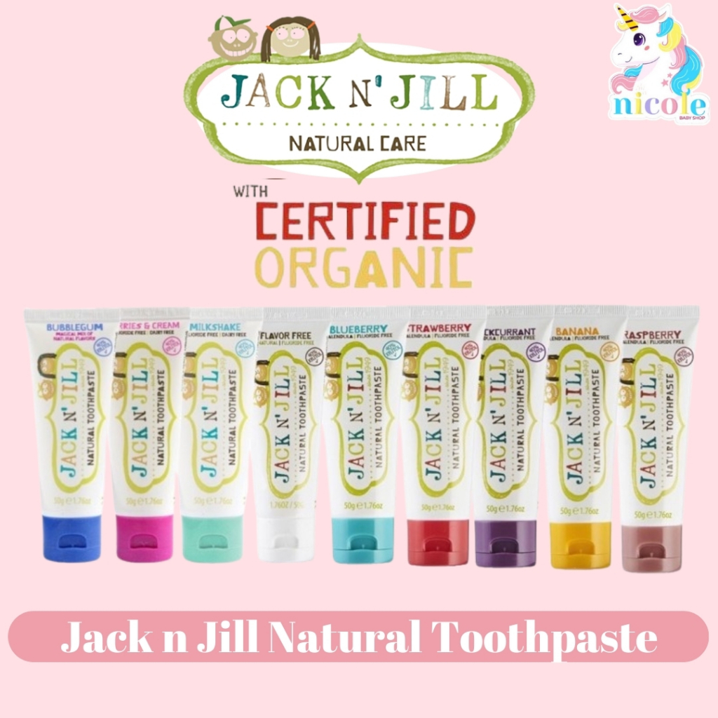 Jual Jack N Jill Natural Toothpaste / Pasta Gigi Bayi Jack N Jill