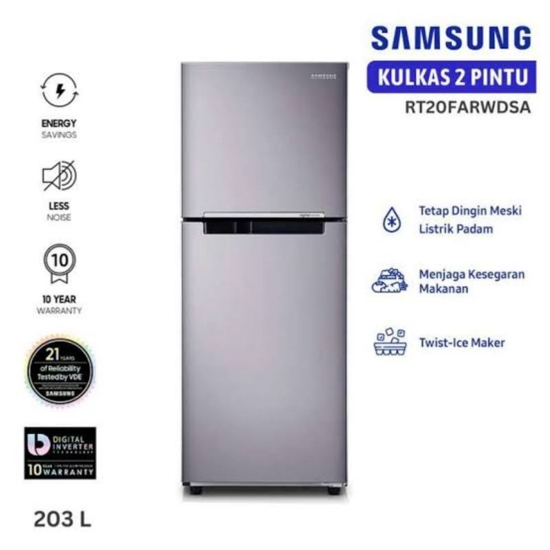 Jual Kulkas Samsung 2 Pintu | Shopee Indonesia