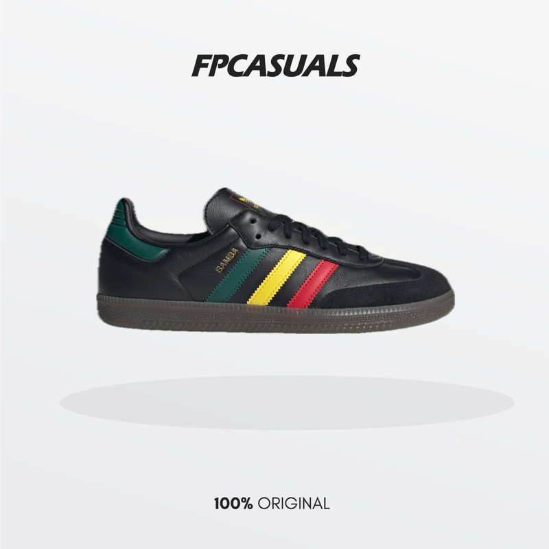Jual Adidas Samba OG Rasta Black Bob Marley BNIB Original Resmi IH3119 |  Shopee Indonesia