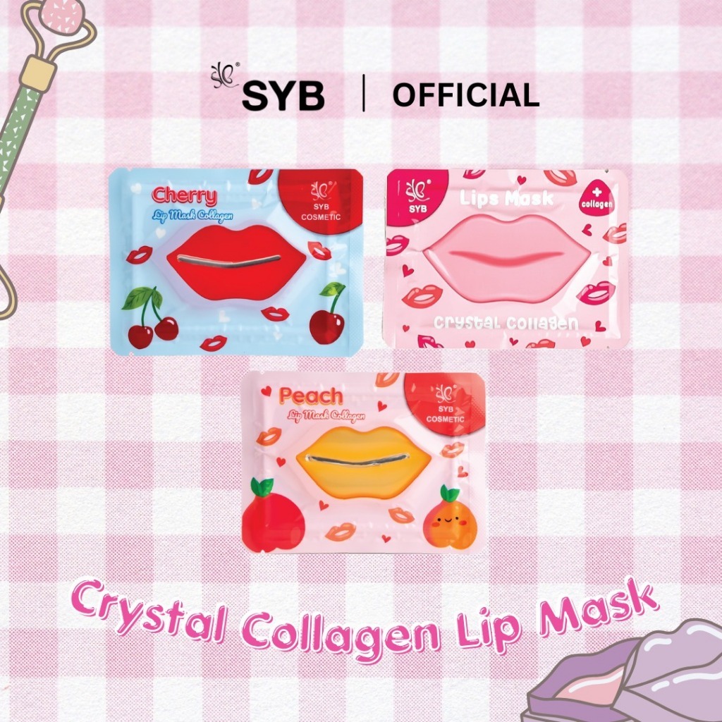 Jual MFI - SYB Crystal Collagen Lip Mask | BPOM | Shopee Indonesia