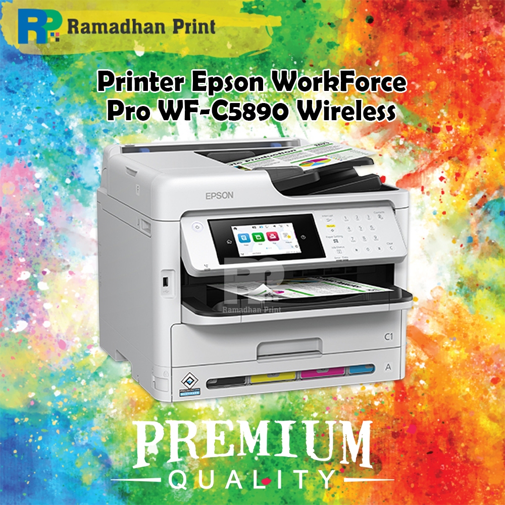 Jual Epson Workforce Pro Wf C5790 Wi Fi Duplex All In One Inkjet Printer Shopee Indonesia 1515