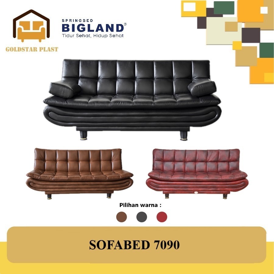 Jual Sofa Bed Bigland 7090/Sofa Santai/Sofa Lipat | Shopee Indonesia