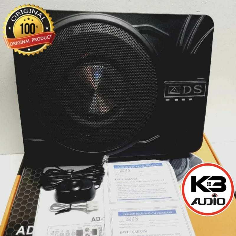 Jual Subwoofer Kolong Aktif Ads Inch Subwoofer Slim Super Bass Subwoofer Kolong Aktive