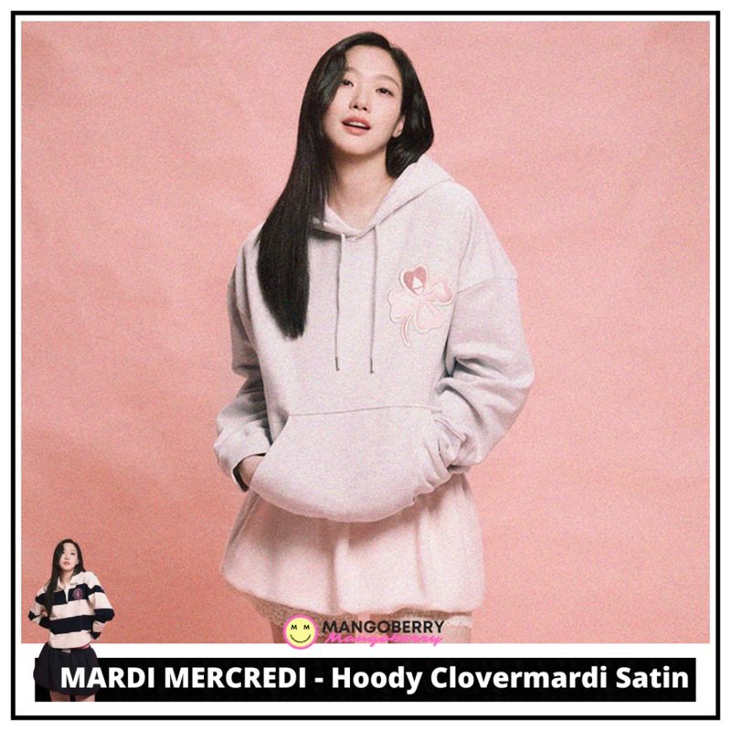 Jual MARDI MERCREDI - Hoody Clovermardi Satin | Shopee Indonesia