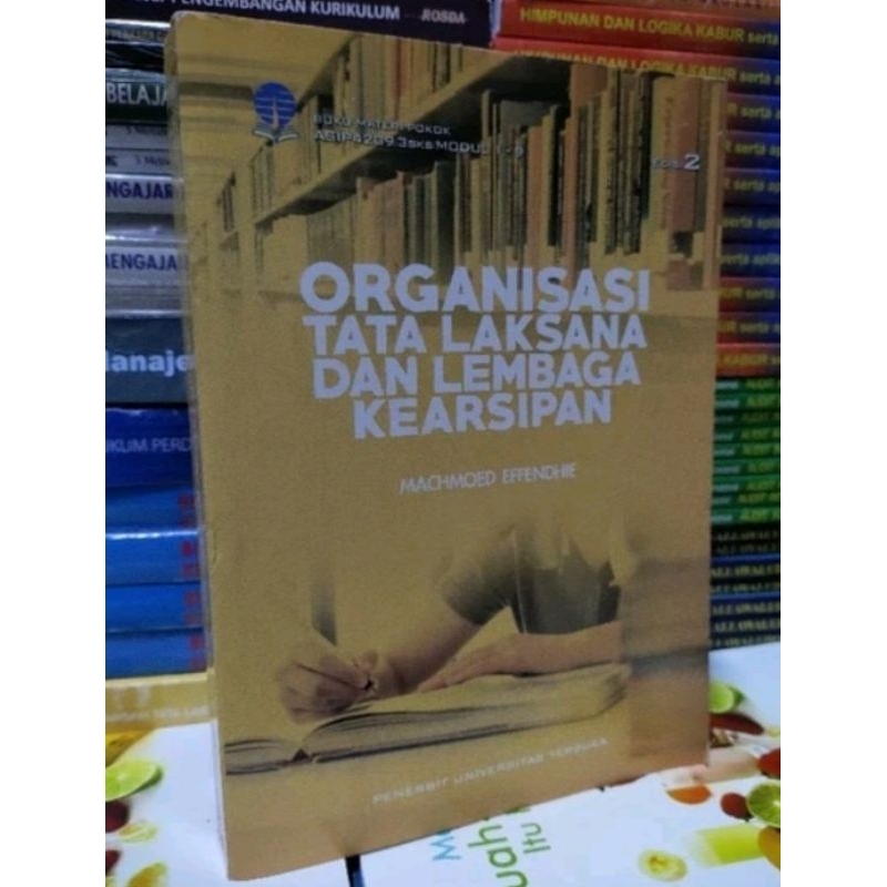 Jual organisasi tata laksana dan lembaga kearsipan by machmoed
