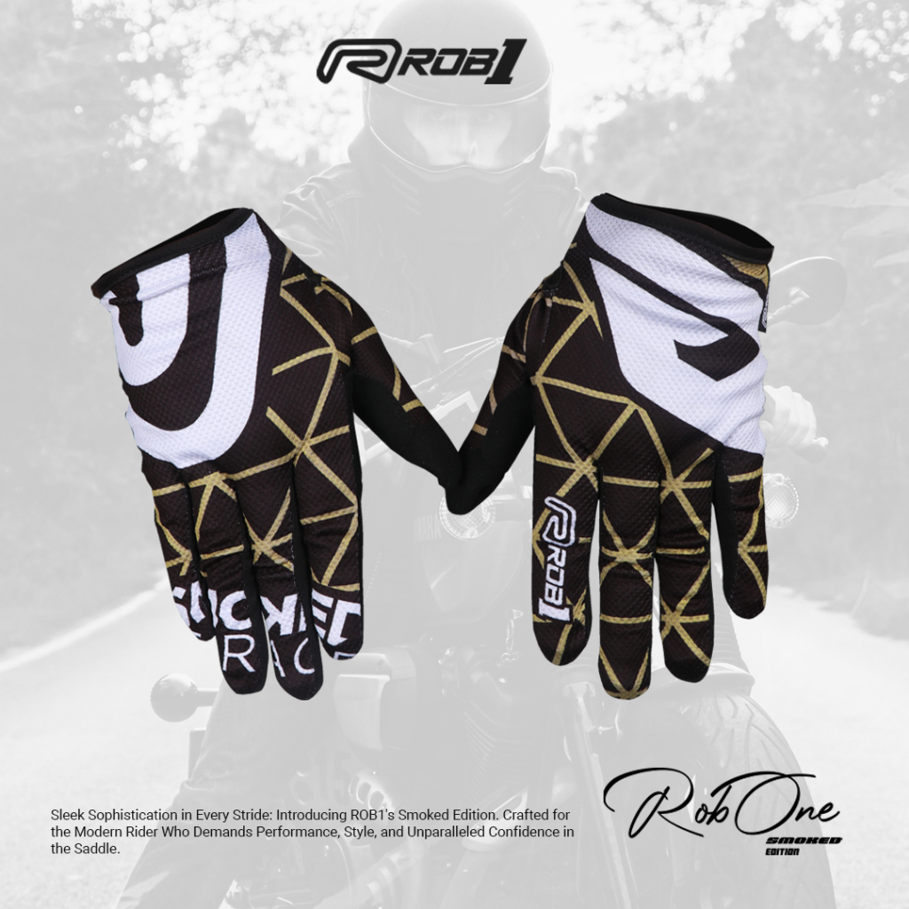 Jual ROB1 GLOVE SMOKED EDITION ( BLACK ) | Shopee Indonesia