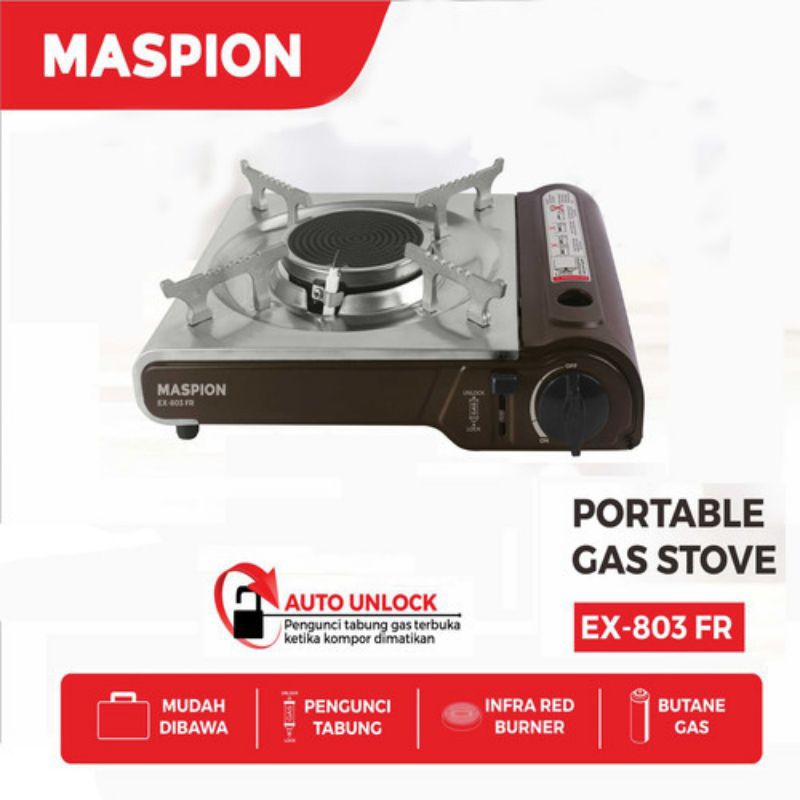 Jual Kompor portebel Maspion EX-803 FR (COKLAT) | Shopee Indonesia