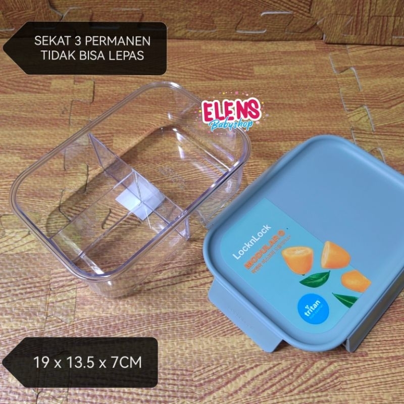 Jual Lock n Lock modular tempat makan container makan lunch box wadah ...