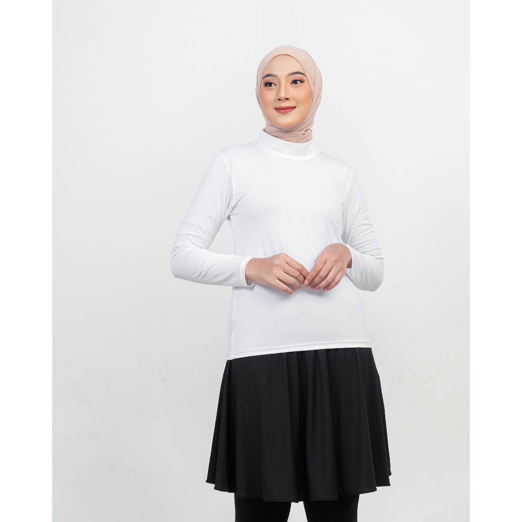 Jual Moesfit Manset Daleman Lengan Panjang Inner Wanita Hitam Manset ...