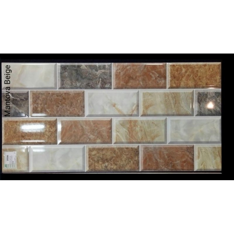 Jual Keramik Dinding Bata 30x60 Timbul (Glossy)/Keramik Dinding Kamar