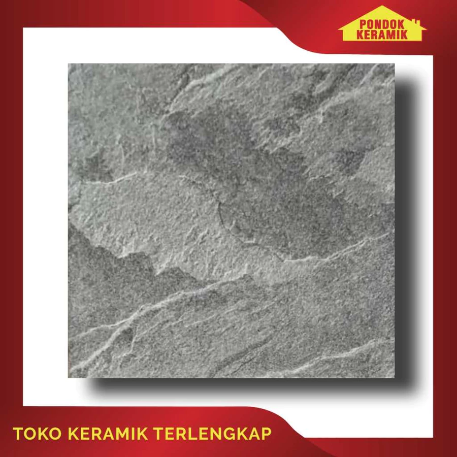 Keramik Lantai Aversa 50x50 Santos Abu Matt Kasar