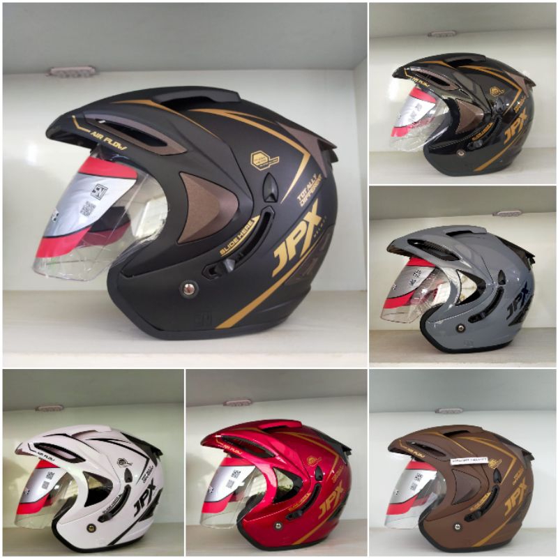 Jual Helm Half Face JPX SUPREME 2 ORIGINAL Shopee Indonesia