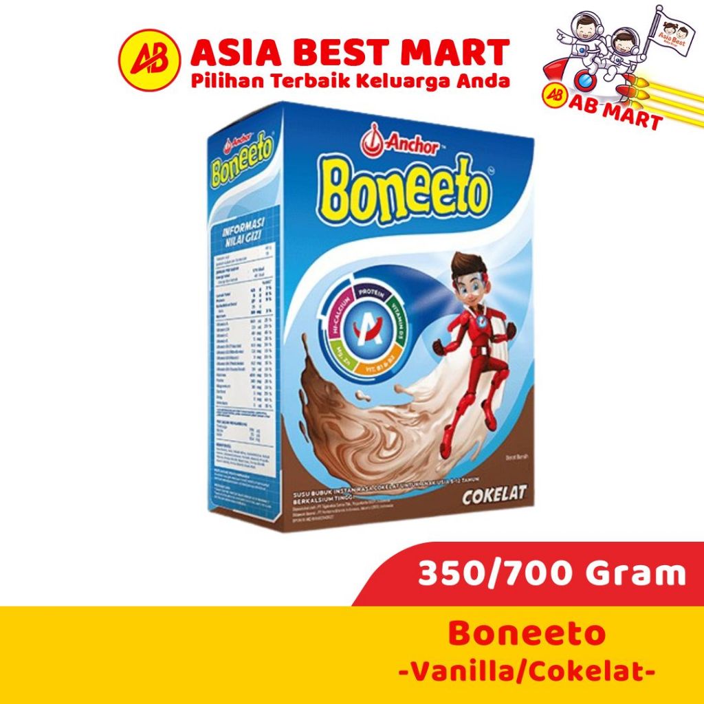 Jual Boneeto 700 gr 350 gr Coklat Vanila Susu Bubuk Tulang Anak ...