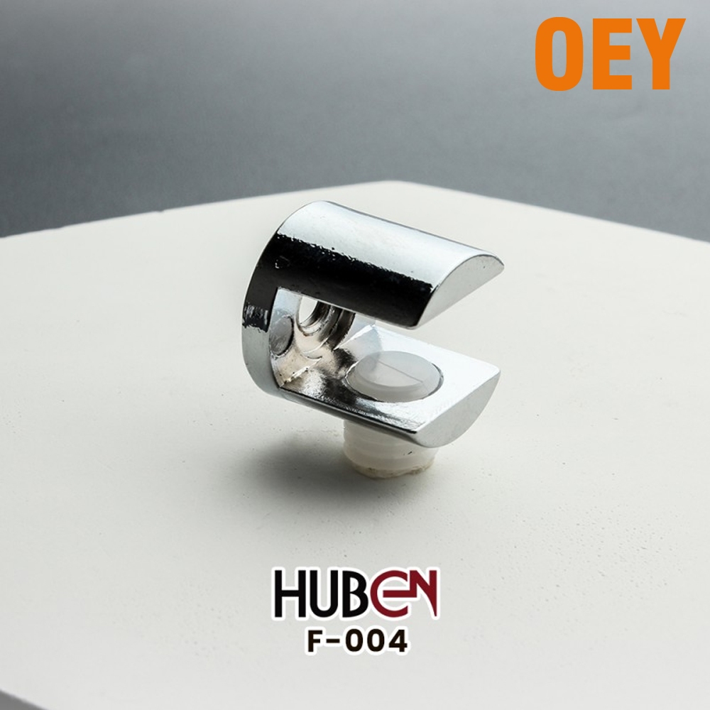 Jual HUBEN F-004 AMBALAN JEPIT KACA BULAT SHELF SUPPORT FITTING ...