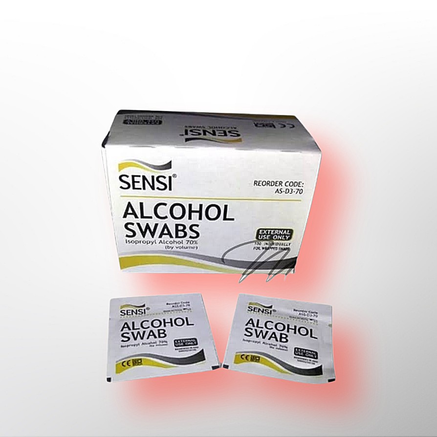 Jual Tissue Alkohol Sensi Alcohol Swab Pcs Shopee Indonesia