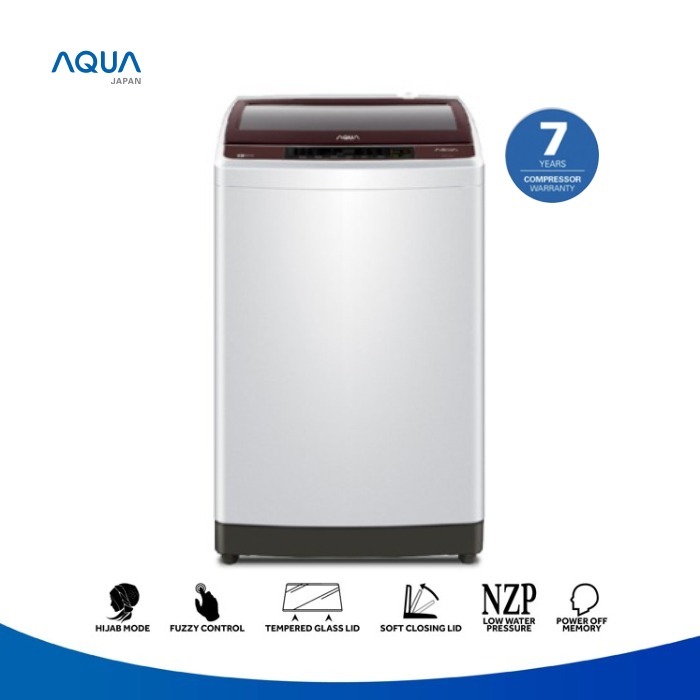 Jual AQUA MESIN CUCI 1 TABUNG TOP LOADING KAPASITAS AQW 78DD 7KG ...