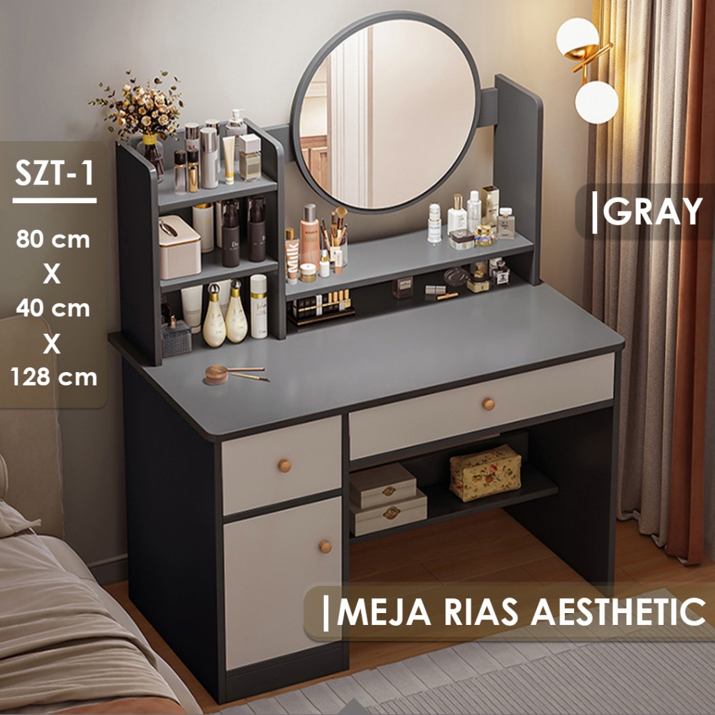 Jual Set Meja Rias dengan Cermin, Meja Rias dengan Laci Meja Rias ...
