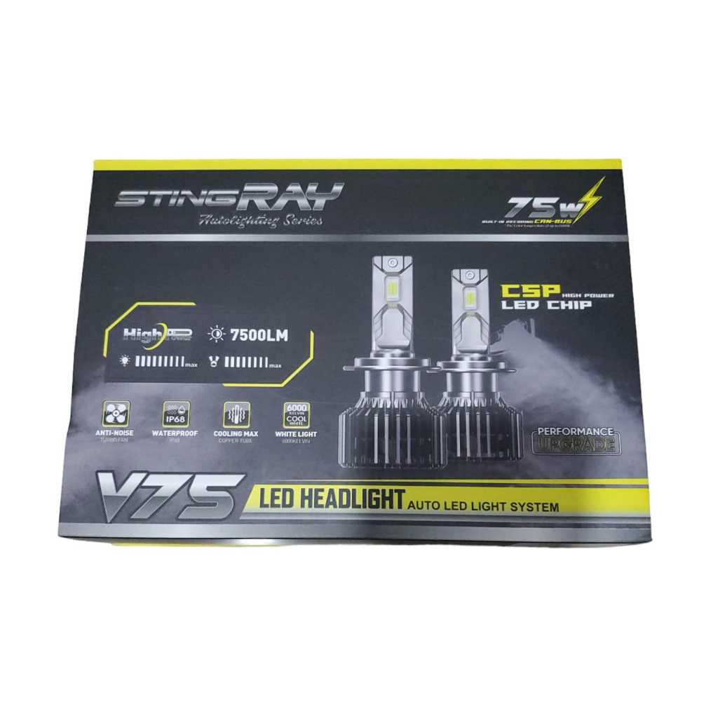 Jual Lampu LED Stingray H11 6000k 75WATT CANBUS | Shopee Indonesia