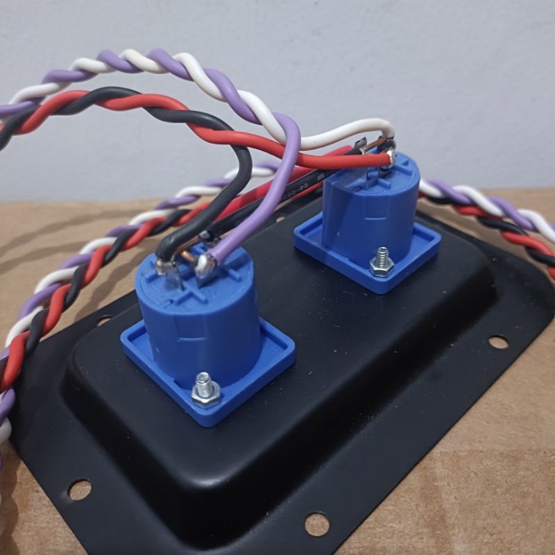 Jual PLAT RAKIT 2 OUTPUT KABEL PANJANG 75CM | Shopee Indonesia