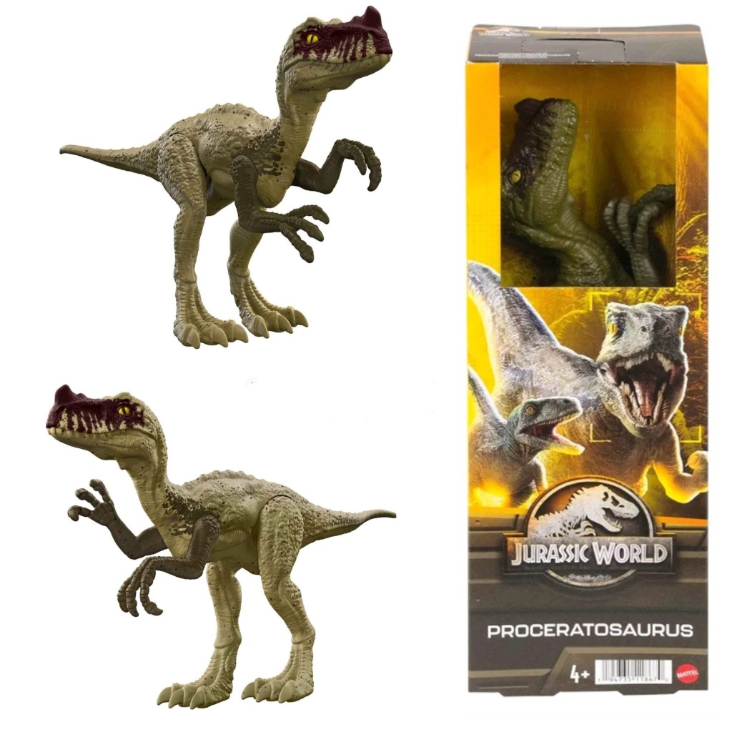 Jual Jurassic World GWT54 Toys Big Action Proceratosaurus Figure, 12 ...