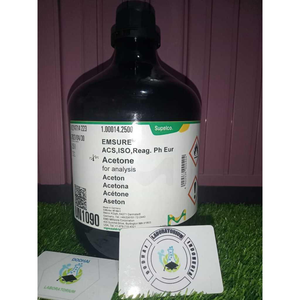 Jual Acetone, Asetone, CH3COCH3 for analysis | Shopee Indonesia