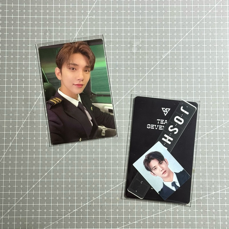 Jual Dapet Slide Dan Wts Pc Photocard Joshua Pilot Id Photo Nametag Carat Fanclub Th Team