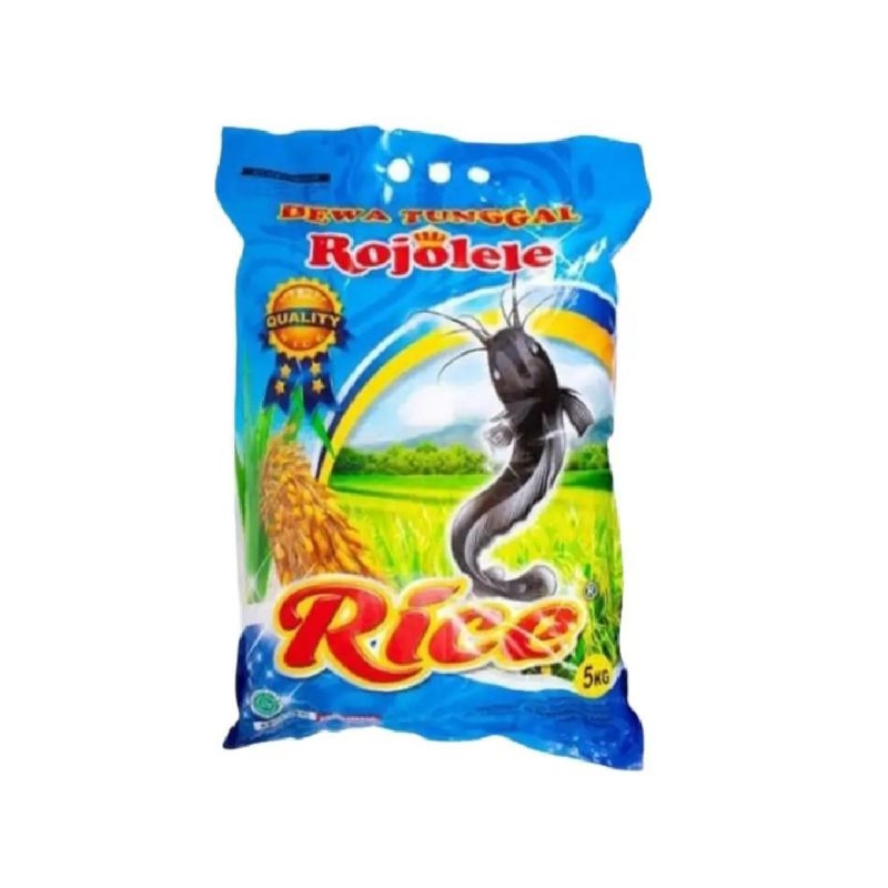 Jual BERAS DEWA TUNGGAL ROJOLELE 5KG | Shopee Indonesia