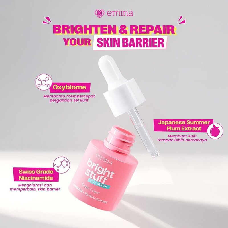 Jual Emina bright stuff serum 30ml | Shopee Indonesia