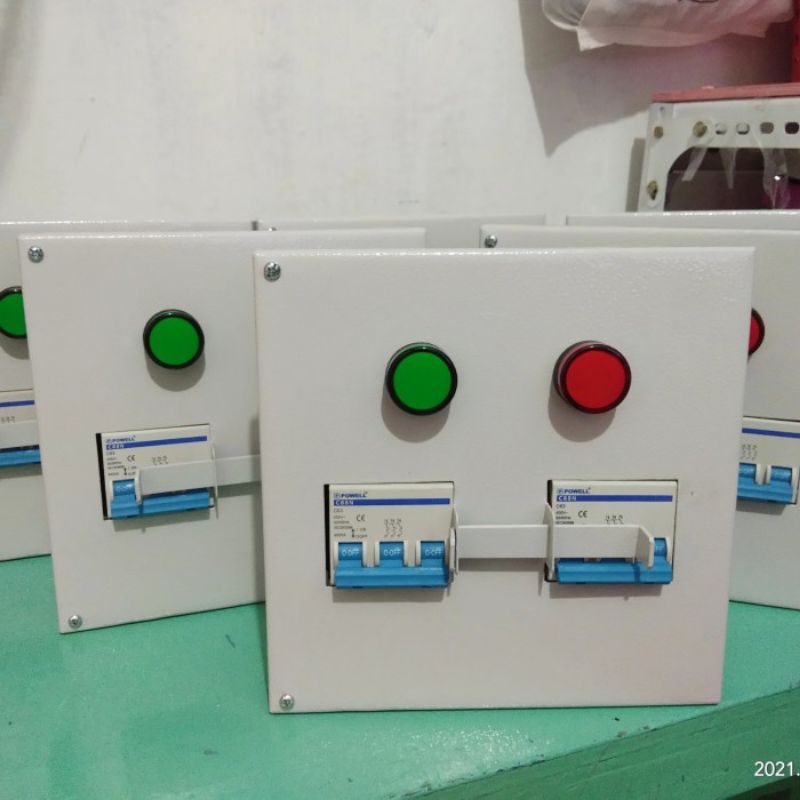 Jual PANEL BOX INTERLOCK PLN GENSET WIRING MCB 63A/ 50A/ 40A/ 25A 3P ...