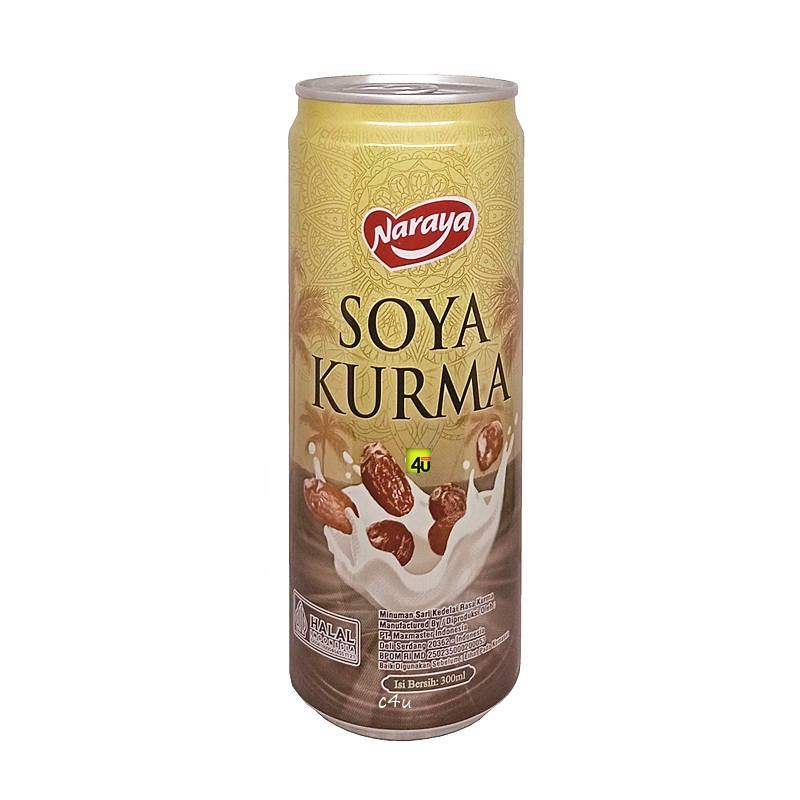 Jual Naraya Soya Kurma Minuman Sari Kedelai Rasa Kurma 300 Ml