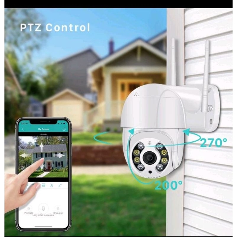 Jual POINT SMART 8MP IP CCTV WIFI OUTDOOR IP KAMERA IP66 WATERPROOF ...