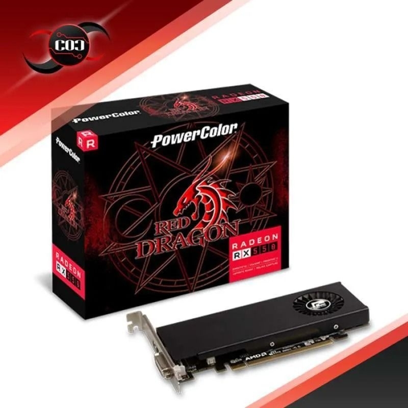 Jual Vga AMD Radeon RX550 Low Profil 4GB DDR5 128bit | Shopee Indonesia